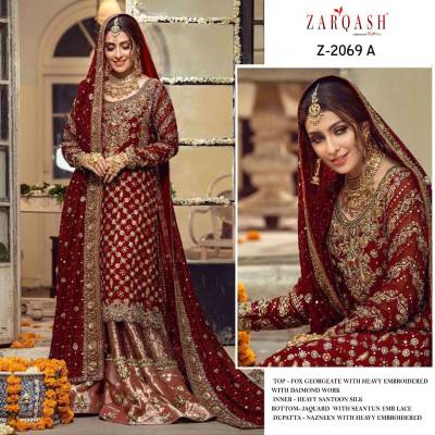 Crimson By Zarqash Designer Eid Special Salwar Kameez Collection